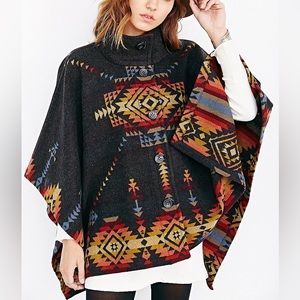 Women's Pendelton Chaparral Reversible Poncho